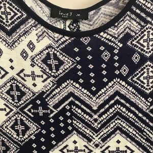Patterned Top, Medium M